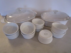 lot 83 image: Corning Dishes