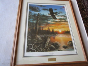 lot 116 image: Kings Domain Framed Print