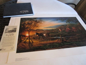 lot 131 image: Redlin Morning Rounds Print