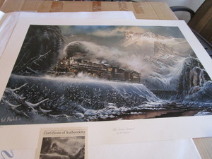 lot 133 image: Ted Blaylock Print