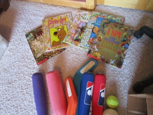 lot 193 image: Childrens Books, Sports Items