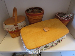 lot 205 image: Longaberger Baskets