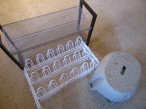 lot 225 image: Shoe Racks, Stools