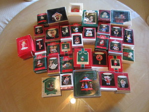 lot 233 image: Hallmark Christmas Ornaments