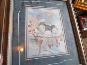 lot 237 image: Bird Hug Print