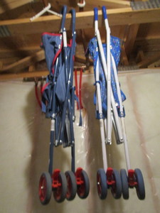 lot 267 image: Folding Strollers