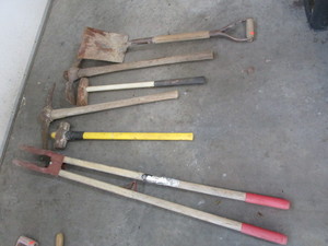 lot 297 image: Maul, Grub Hoe, Digger