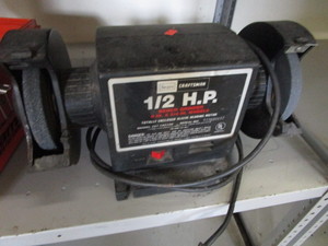 lot 307 image: Craftsman Double Wheel Grinder