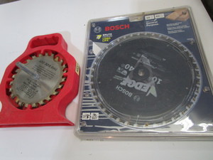 lot 363 image: Bosch 10 Blade, 6 Blades, Dado