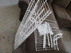 lot 397 image: Closet Maid Components