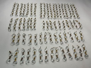 lot 78 image: Crystal Glass Chain Lot