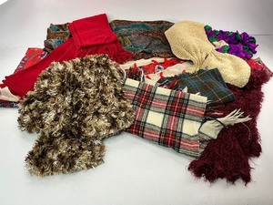 lot 119 image: Tub of Unique Scarfs
