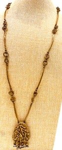 lot 66 image: L.L. Segal California Earrings, Necklace, and 2 Hope Chest Rope Chain Bracelets & 3 Bangle Bracelets & Ornate Ring