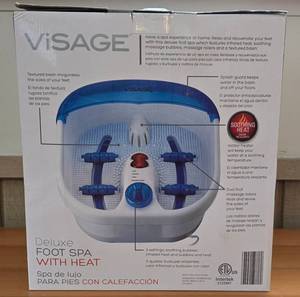 lot 84 image: New in Box Visage Deluxe Foot Spa