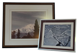 lot 85 image: Pair of Framed Wintery Prints