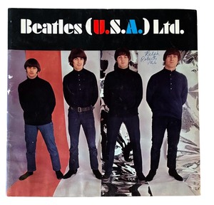 lot 76 image: Beatles (USA) Ltd. Ralph Roberts 1966 LTD 1966 Tour Concert Book Program Booklet Pictures