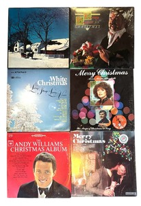 lot 75 image: Vintage Christmas Records including Andy Williams Christmas Album, White Christmas, Merry Christmas and More