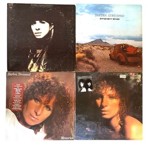 lot 40 image: Four Vintage Record Albums including Barbara Streisand