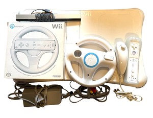 lot 36 image: Nintendo Wii including Steering Wheel, New Balance Board and More