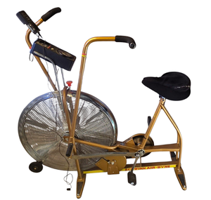 lot 104 image: Vintage Schwinn Pulse Meter Air Dyne Stationary Bicycle
