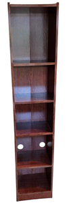lot 127 image: Tall Multi-Shelved Bookcase