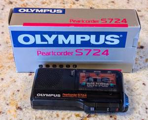 lot 140A image: Olympus Pearlcorder S724
