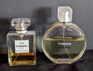 lot 113 image: Chanel No 5 and Chance Perfume