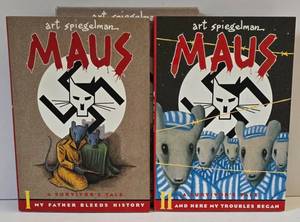 lot 150 image: Boxed Art Spiegelman MAUS Books