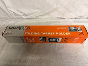 lot 79 image: Champion Folding Target Holder