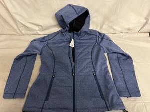 lot 42 image: 2 Cutter and Buck Zip-Up Sweaters - Medium
