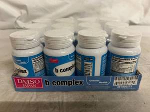 lot 58 image: 12 Bottles of Daiso B Complex