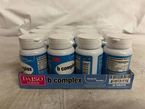 lot 59 image: 12 Bottles of Daiso B Complex