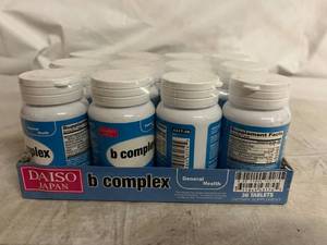 lot 60 image: 12 Bottles of Daiso B Complex