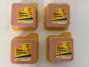 lot 92 image: 4x 16oz Ham & Cheese Loaf-Oscar Mayer