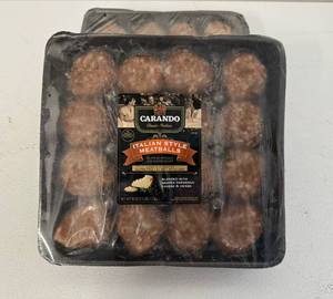2x 2.5lbs Italian Meatballs-Carando