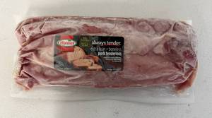 lot 104 image: 2.7lbs Hormel Pork Tenderloin Extra Lean Boneless