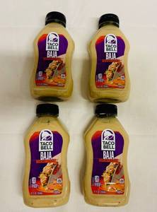 lot 139 image: 4x 12oz Taco Bell Baja Creamy Sauce