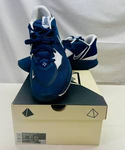 lot 12 image: Size 15 Kyrie Low 5 TB Promo Midnight NavyWhite-White