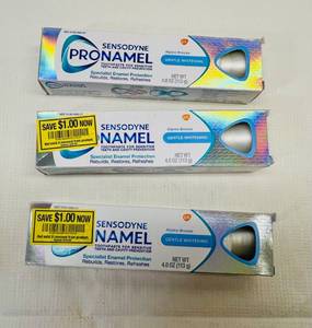 lot 61 image: 3x 4.0oz Sensodyne Pronamel