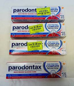 lot 66 image: 4x Parodontax Toothpaste