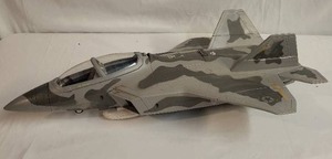 lot 246 image: 2003 Hasbro Military Jet Toy with Camouflage Design