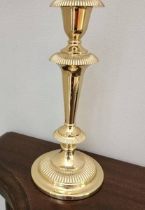 lot 8 image: Baldwin Brass Candlestick from Smithsonian Institution Collection