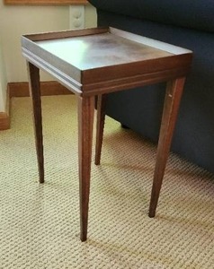 lot 24 image: Vintage Wooden Side Table