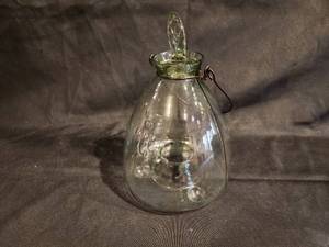 lot 168 image: Vintage Glass Bee Catcher with Removable Lid