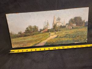 lot 185 image: Original Artwork by A.P. Belok - Moscow 1952