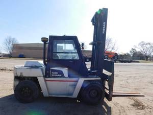 2006 Nissan PF155 Diesel 15,500lb Forklift with Cab