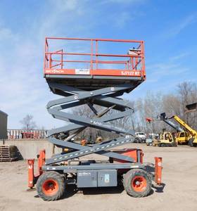 2013 SkyJack SJ7127 Rough Terrain Scissor Lift