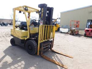 lot 8 image: 2014 Hyster H50FT  LP Forklift with Side Shift and Fork Positioner