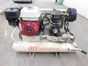lot 34A image: Ingersoll Rand Gas Air Compressor