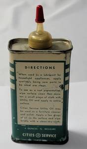 Cities Service Utility Oil.&nbsp; Vintage from 1940-1960.&nbsp; Very collectible. Very Nice.
